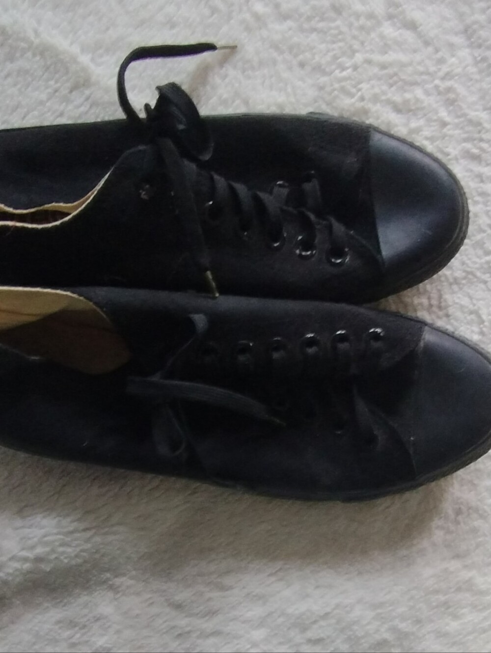 Men's Black Converse All Star Low-Top Canvas Sneakers